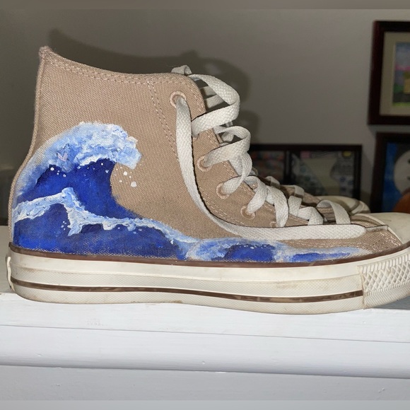 Converse *RENEW* Hand-Painted! - Picture 2 of 8
